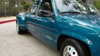 1993 CHEVY SILVERADO DUALLY TONAWANDA 454 RESTORED BY MG MOTORING video 15 [upl. by Nirok]