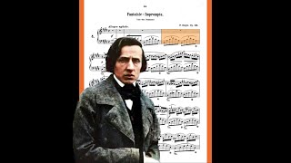 Chopin  FantaisieImpromptu Op 66  Piano Sheet Music [upl. by Onairelav]