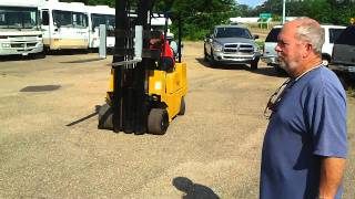 2000 Yale Forklift Overview [upl. by Handel337]