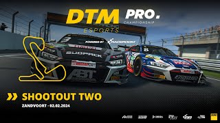 Shootout 2  Circuit Zandvoort  DTM eSports  ReLive [upl. by Thorsten]