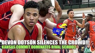 Devon Dotson DOMINATES Rival School McDAAG amp Kansas Commit Highlights [upl. by Watkins844]