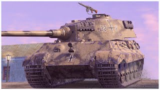 Tiger 2 Centurion 51 amp T28 Defender • WoT Blitz Gameplay [upl. by Anilem928]