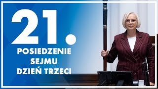 21 posiedzenie Sejmu  dzień trzeci 8 listopada 2024 r [upl. by Ttevi320]