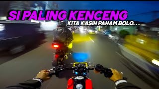 B4C0TT DOANG GEDE⁉️TENAGA LOYO rajajalanan135cc rxkingindonesia motorcycle [upl. by Eatnoid]