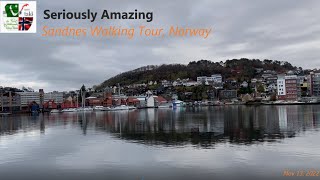 Sandnes Walking Tour  Norway  Nov 13 2022  Høst [upl. by Laura]