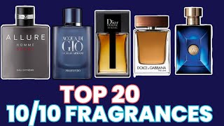 Top 20 1010 Mens Cologne Fragrances you Should Own [upl. by Norred944]