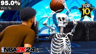 NEW DEMIGOD BUILD NEEDS TO BE BANNED… Best Build NBA 2K24 [upl. by Cruz]