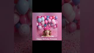 Happy Birthday Princess Nursery Rhymes [upl. by Asfah]