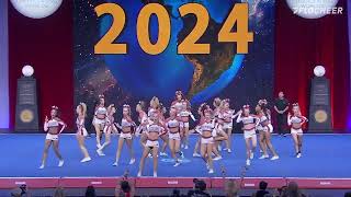 Woodlands Elite Generals  Finals 2024 The Cheerleading Worlds WITH SOUND [upl. by Chanda]