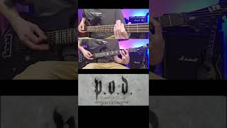 POD  Southtown  Guitar and Bass Cover 2 [upl. by Macegan]