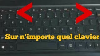 Comment afficher les caractères cachés sur le clavier [upl. by Assirolc]