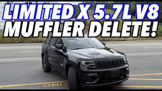 2019 Jeep Grand Cherokee Limited X 57L HEMI V8 w MUFFLER DELETE [upl. by Eldoria328]