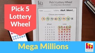 Win The Mega Millions Lottery  Pick 5 Lottery Wheel Strategy [upl. by Branen]