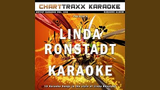 Frenesi Karaoke Version In the Style of Linda Ronstadt [upl. by Emiolhs]