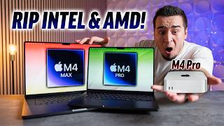 M4 Pro amp M4 Max Mac LEAKS RecordBREAKING Performance [upl. by Anadroj]