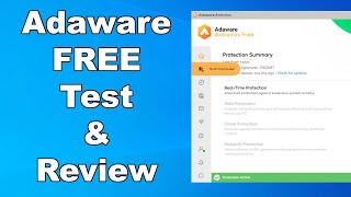 Adaware FREE Antivirus Test amp Review 2020  Antivirus Security Review  High Level Test [upl. by Aicela]