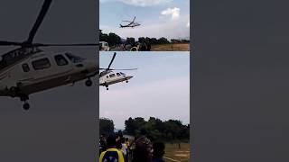 Jowajanjir maidan me helicopter landing पूर्व CM Arjun Munda  1 October 2024 shorts [upl. by Frayne499]