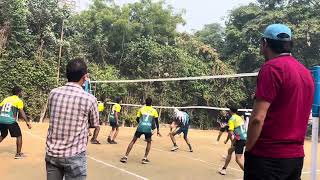 Zone 21 vs zone 20 volleyball interzone pt2 [upl. by Marquet]