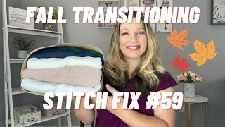 Stitch Fix September 2024 Unboxing amp Try On  Fall Transitioning  Stitch Fix 59 [upl. by Nowyt10]