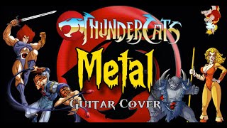 Thundercats Theme  Metal Guitar Cover [upl. by Iene]