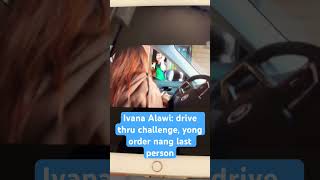 Ivana Alawi And family Drive thru challenge reactionvideo shorts ivanaalawi [upl. by Cynthy36]