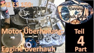 MZ ES 150 Überholung 4 Gehäuse Prüfung [upl. by Redman]