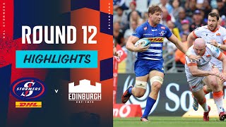 DHL Stormers vs Edinburgh  Instant Highlights  Round 12  URC 202324 [upl. by Yanarp]