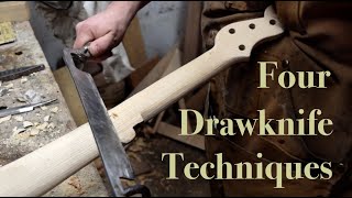 Four Drawknife Techniques [upl. by Jacquie]