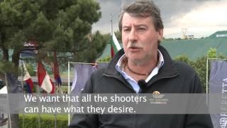 Competition Manager Interview  Daniele Ghelfi  ISSF Shotgun World Cup 2012 Lonato ITA [upl. by Brouwer325]