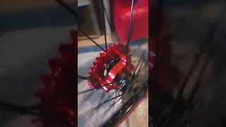 4 STROKE BIKE ENGINE KIT INSTALL  PART 2  REAR SPROCKET ordered separately [upl. by Nalahs]