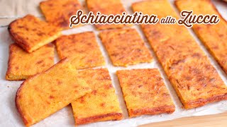 SCHIACCIATINA di ZUCCA  Una ricetta facilissima per il pranzo o la cena  LifeampChiara [upl. by Eal706]