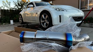 Is that a tomei   New 350z gets a Tomei exhaust [upl. by Selimah]