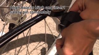 Attaching Trailer To Bike DLite and Solo [upl. by Hayidan28]