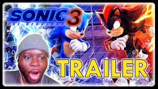 MOVE ASIDE MATRIX  Sonic The Hedgehog 3 2024 Movie Trailer Reaction [upl. by Atreb774]