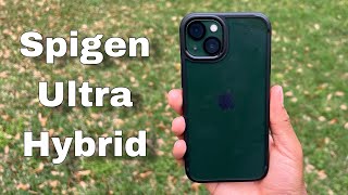 Spigen Ultra Hybrid Case Matte Black Review  iPhone 13 [upl. by Zavala485]