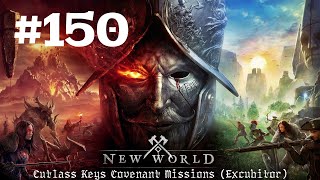 New World Walkthrough Part 150  Cutlass Keys  Covenant Missions Excubitor 1 No Commentary [upl. by Ahsenav]