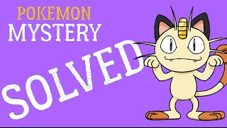 Pokemon Mystery Solved Why Can Meowth Talk in the Anime [upl. by Sug]