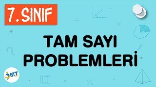 Tam Sayı Problemleri ToplamaÇıkarma 7 Sınıf Matematik imt hoca [upl. by Naig355]