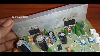 tda 7265 2 1 channel home theater Amplifier Board [upl. by Elden703]