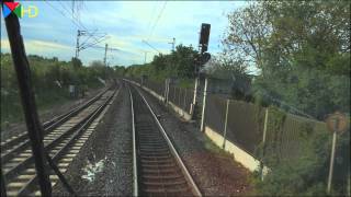 Führerstandsmitfahrt auf der RE 70 Riedbahn von Frankfurt am Main nach Mannheim HD [upl. by Yrogerg847]