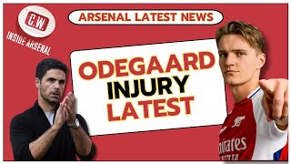 Arsenal latest news Odegaard injury latest  Tierney returns  Foord stars  Artetas contract [upl. by Lehteb]