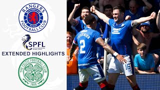 Rangers vs Celtic Extended Highlights  SPFL  CBS Sports Golazo  Europe [upl. by Kimon71]