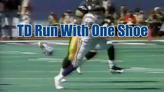 Robert Smith Loses Shoe on 58Yard TD Run NFL Primetime Minn at Pitt 92495 [upl. by Allene]