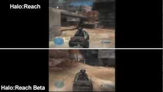 HaloReach Beta  Now and Then [upl. by Ardnad]