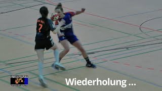 Handballregeln Schritte beim Gegenstoß provoziert … [upl. by Marceau619]