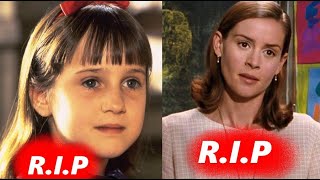 Matilda 1996 Cast Then and Now 2024 [upl. by Atterahs685]