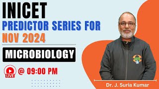 INICET Predictor series  Microbiology by Dr J Suria Kumar [upl. by At]