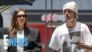 Justin Bieber amp Hailey Bieber Seen for FIRST TIME Since Pregnancy News  E News [upl. by Ferguson647]