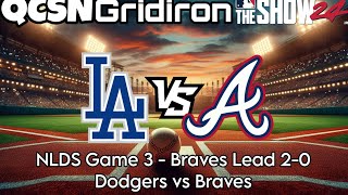 Braves Lead 20 NLDS Game 3  Dodgers vs Braves  MLB The Show 24 [upl. by Rannug]