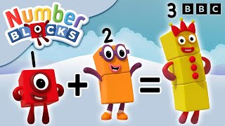 Numberblocks All the Sums  Learn to Add and Subtract [upl. by Ioved]